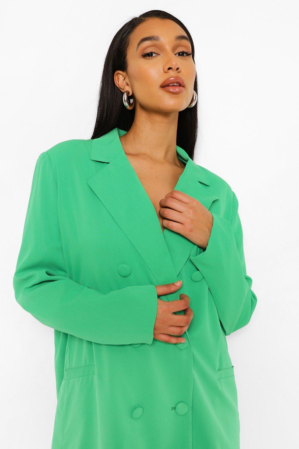 Oversized suit jacket clearance dress